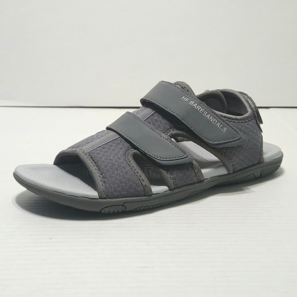 Hike Footwear Shoes - Hike Footwear HF Baresandals Grey Minimalist Barefoot Sandals Mens 8 Womens 10